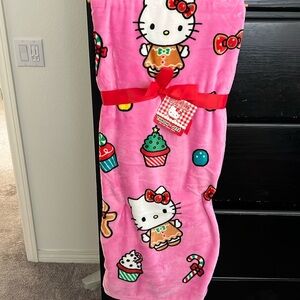 NWT Hello Kitty throw